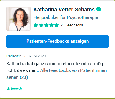 Katharina Vetter-Schams Katharina Vetter-Schams⁠ auf Jameda - Patienten-Feedbacks 100% Zufriedenheit