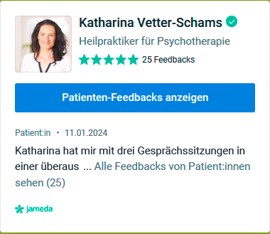 Katharina Vetter-Schams Katharina Vetter-Schams⁠ auf Jameda - Patienten-Feedbacks 100% Zufriedenheit