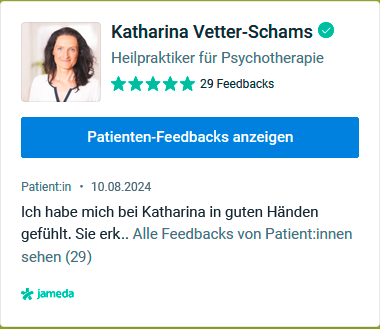 Katharina Vetter-Schams Katharina Vetter-Schams⁠ auf Jameda - Patienten-Feedbacks 100% Zufriedenheit